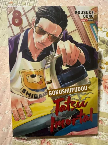 Mangá Gokushufudou: Tatsu Imortal ? Volume 8 (Panini) - Novo