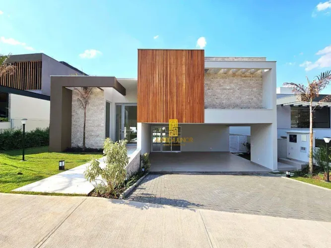 Sobrado com 4 dormitórios à venda, 420 m² por R$ 5.900.000,00 - Condomínio Villa Dos Pinhe