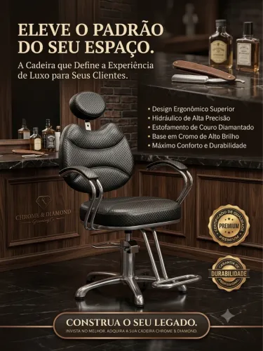 Cadeira para cabeleireiro