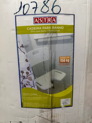Cadeira para banho Idoso até 150kg ASTRA