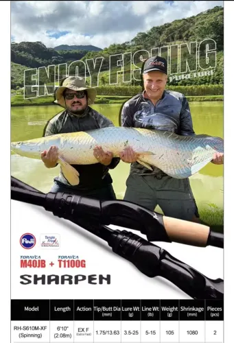 Vara De Pesca Purelure Sharpen 6'10" (2,08m) - Duas Partes