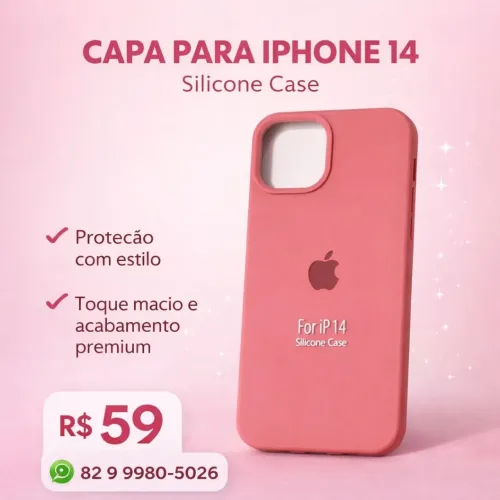 Capa iPhone 14 nova 