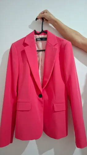Blazer Zara Rosa Pink Tam. 36 (P)