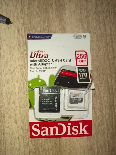 Chip de memória 256gb