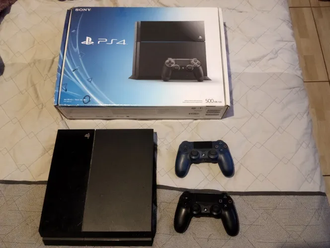 Playstation 4 original completo na cx