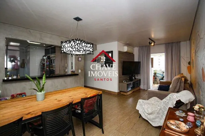 Apartamento à venda, 84 m² - Ponta da Praia - Santos/SP