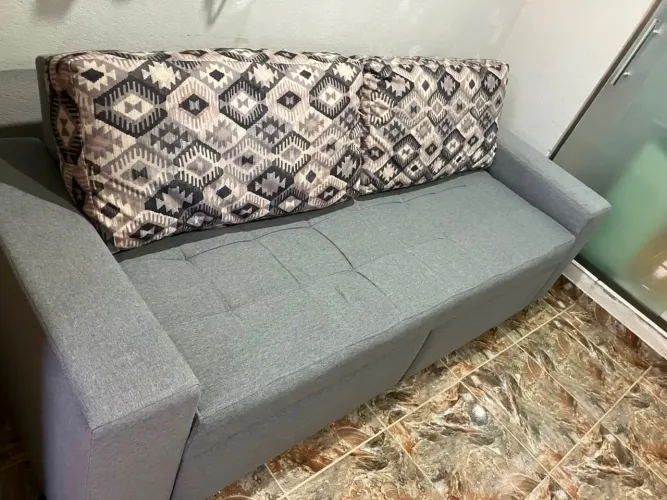 Sofá Cama 4 lugares Gramado Luciana Móveis