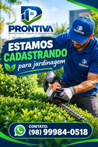 CADASTRO PARA PROFISSIONAL DE JARDINAGEM