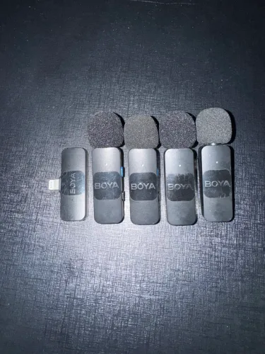 Microfone de lapela Boya