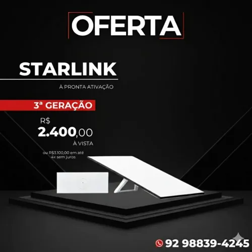 Starlink V4 - Pronta Entrega