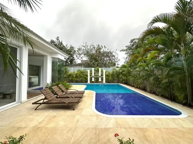 Casa para locacao mobiliada na barra da tijuca