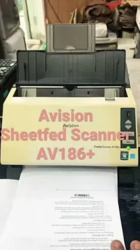Scanner Duplex Alta velocidade co Adf Avision Av186+