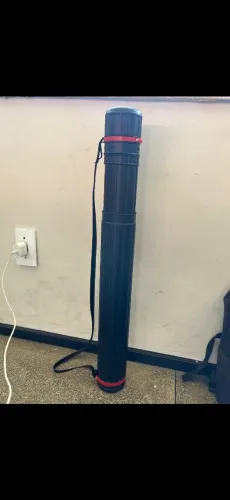 Tubo telescópio para mapas e projetos