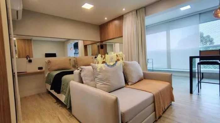 Flat com 1 dormitório no Campo Belo para venda - Edifício Viaza 400