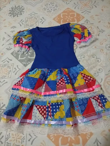 Vestido festa Junina NUNCA USADO