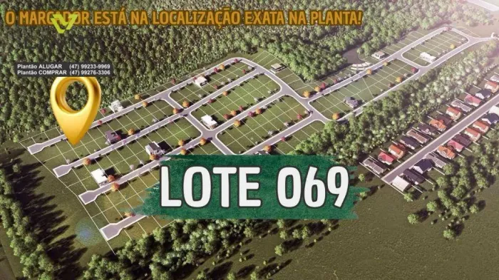 Terreno a Venda no mais novo loteamento cercado VALE DAS FIGUEIRAS em Gaspar SC