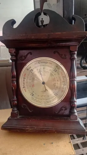Barômetro Antigo para colecionadores ou Antiquário 