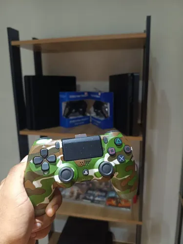 Controle ps4 sem fio via Bluetooth compatível com smart tv 
