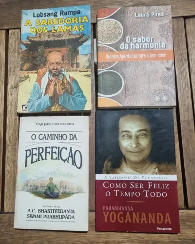 Combo de livros yoga