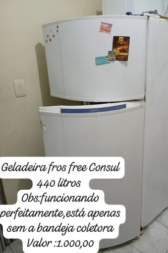 Geladeira Frost Free Consul 440 LT