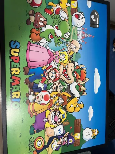 Quadro do Super Mario  