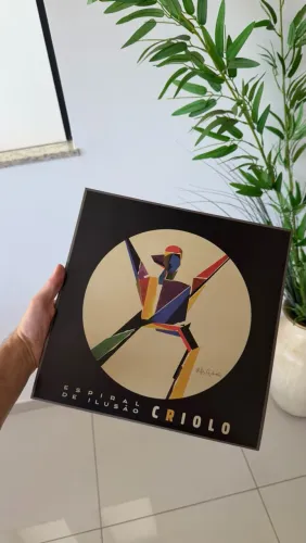 Disco de vinil LP Criolo - Espiral de Ilusão- Oloko Records (2017)