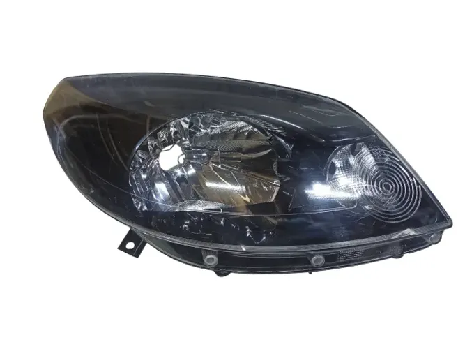 Farol Direito Sandero 2011 A 2014 Mascara Negra Usado