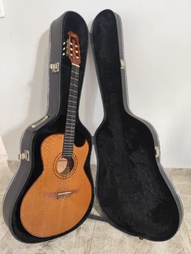 Raríssimo violão luthier Wechter serial 1421, aceito trocas