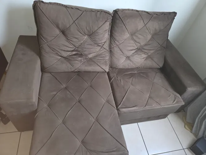 Sofá Reclinavel semi-novo Preço de Desapego