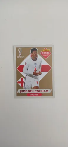 Figurinha Extra Legend Jude Bellingham Ouro Gold Copa 2022