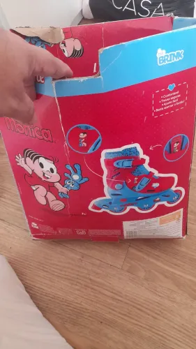 Patins 2em1 turma da Mônica