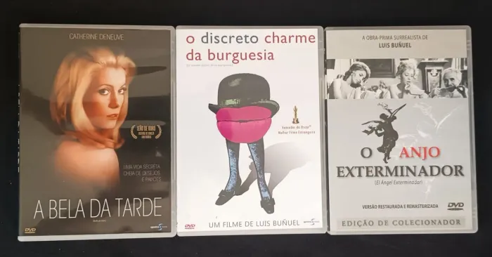 Trio de dvds Luiz Bunuel