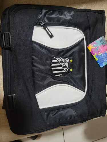 Pasta do Santos Futebol Clube.  Original.  Com selo oficial.  Nova, com etiquetas. 