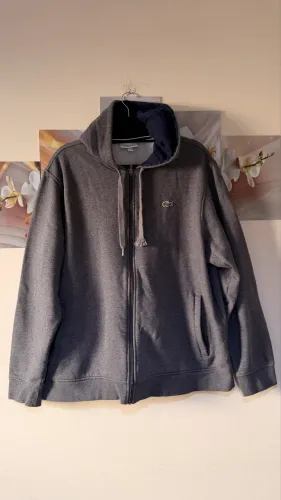 CASACO MOLETOM LACOSTE ORIGINAL 3XL
