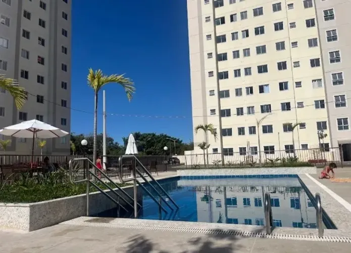Apto - 2 quartos com área privativa no Residencial Plaza Cartagena - Bairro São Gabriel