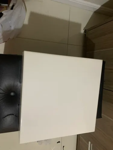 Plafon acrílico sobrepor branco 40x40