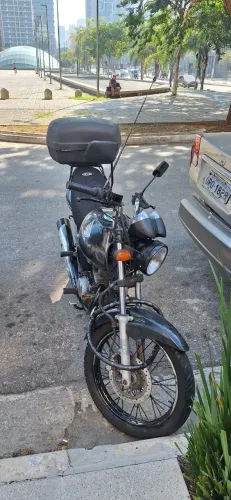 2 Rodas com Pneu Michelin Pilot Street 2 Aro 18 com câmara (CG 150 Fan ESDI 2011)