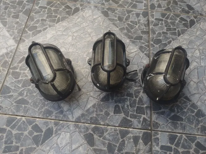 Luminárias em alumínio para Jardim