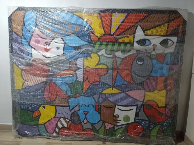 Quadro Decorativo Grande - Arte Moderna - R$ 800