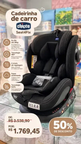 Cadeirinha de carro chicco