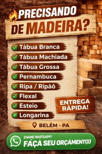 MADEIRA PARA SUA OBRA COM PREÇO IMBATÍVEL
