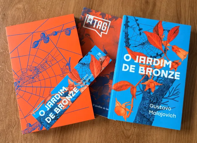 TAG Box do Livro completo - O JARDIM DE BRONZE - Gustavo Malajovich