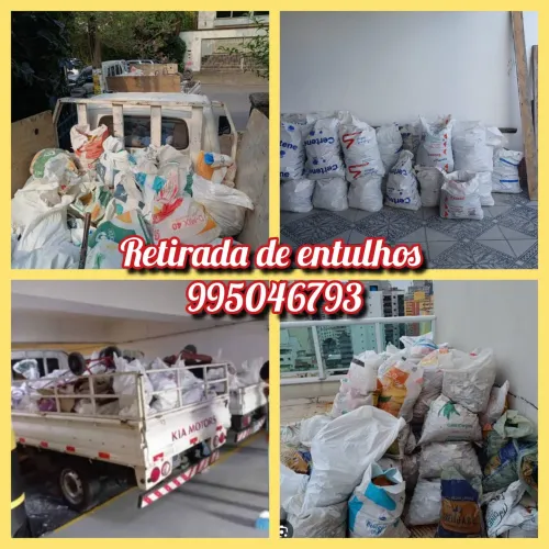 retirada de entulho
