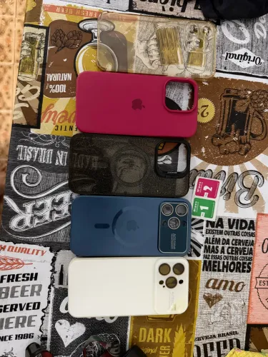 Kit 5 capinha do iPhone 15 pro max 