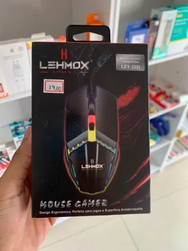 Mouse com fio Lehmox