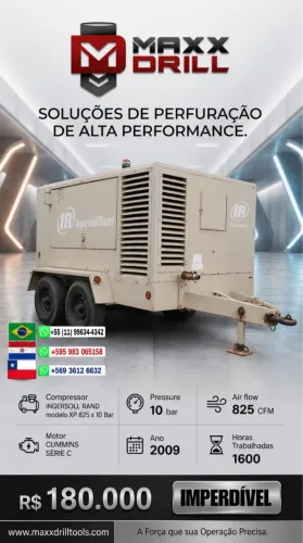 Compressores Ingersoll Rand diesel