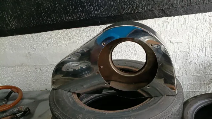 CAPELA EMPI CROMADA DO FUSCA BRASÍLIA KOMBI BUG BAJA PUMA 