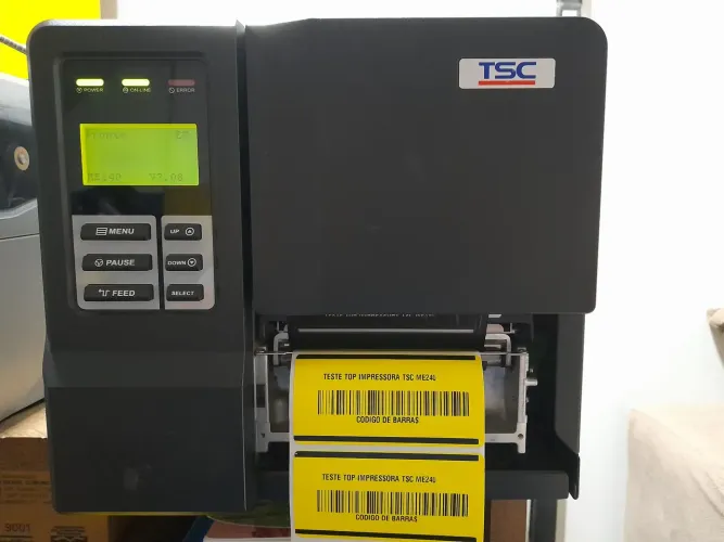 Impressora de Etiquetas IND. TSC ME240 rede,usb,serial
