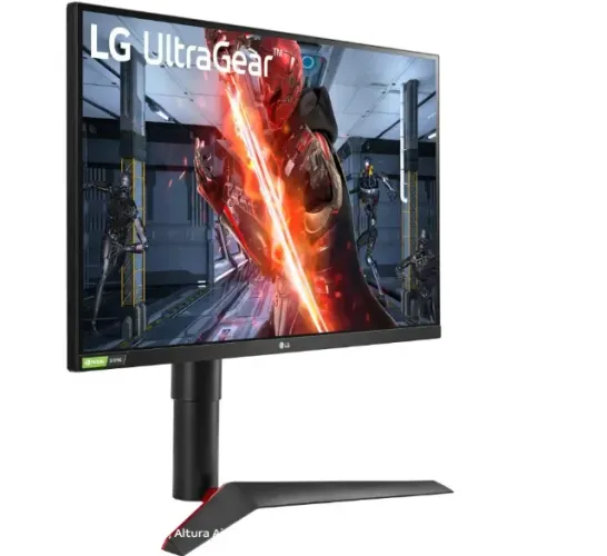Monitor Gamer LG UltraGear 27' IPS, Wide, 240 Hz, Full HD, 1ms, FreeSync Premium, HDR 10