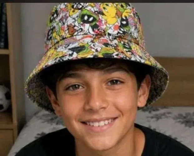 Chapéu bucket looney tunes infatil